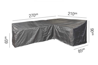 Loungesethoes AeroCover Platinum 270 x 210 cm Rechts