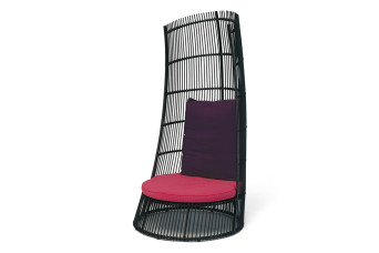 Cage Loungestoel Wicker Apple Bee