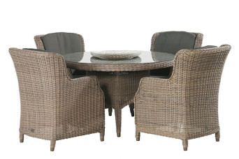 Tuinset Eetset Brighton | Pure Wicker | 4 Seasons Outdoor