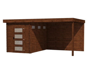  Gartenhaus/Blockhütte Fonteyn Module 500 x 300 FMB2030L300W300-31