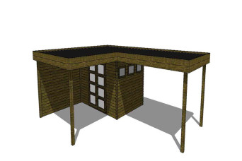  Gartenhaus/Blockhütte Fonteyn Module 800 x 600 FMBMW10-31