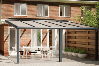  Fonteyn Terrassenüberdachung Comfortline 506cm x 400cm RAL7016 300039-31