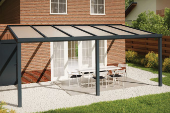  Fonteyn Terrassenüberdachung Comfortline 606cm x 300cm RAL7016 300036-31