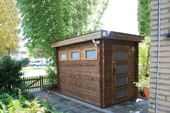  Gartenhaus/Blockhütte Fonteyn Module Hochdruck-Imprägniert 200 cm x 300 cm 200046-31