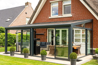 category Terrassenüberdachung Überdachung Topline mit Glas 300 x 250 cm 330211-31