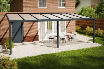  Fonteyn Terrassenüberdachung Comfortline 706cm x 300cm RAL7016 300037-31