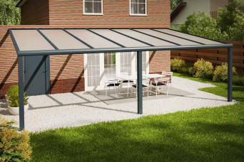 category Fonteyn Terrassenüberdachung Comfortline 706cm x 400cm RAL7016 300041-31