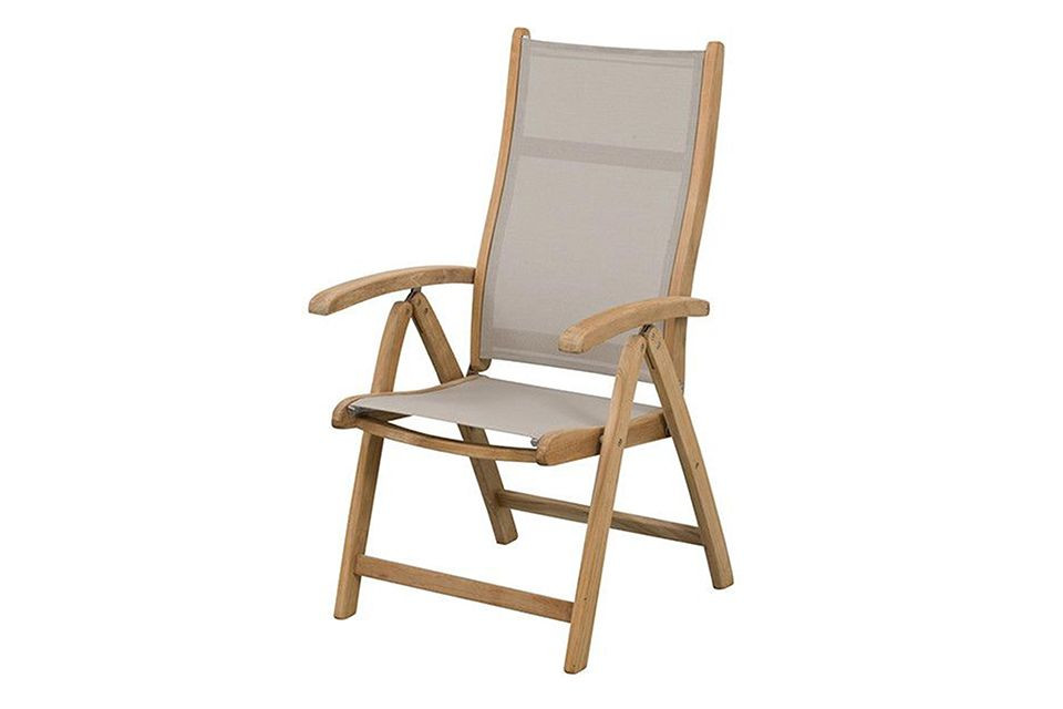 Verstelbare Caldo - Taupe-Teakhout Persoon Outdoor Living