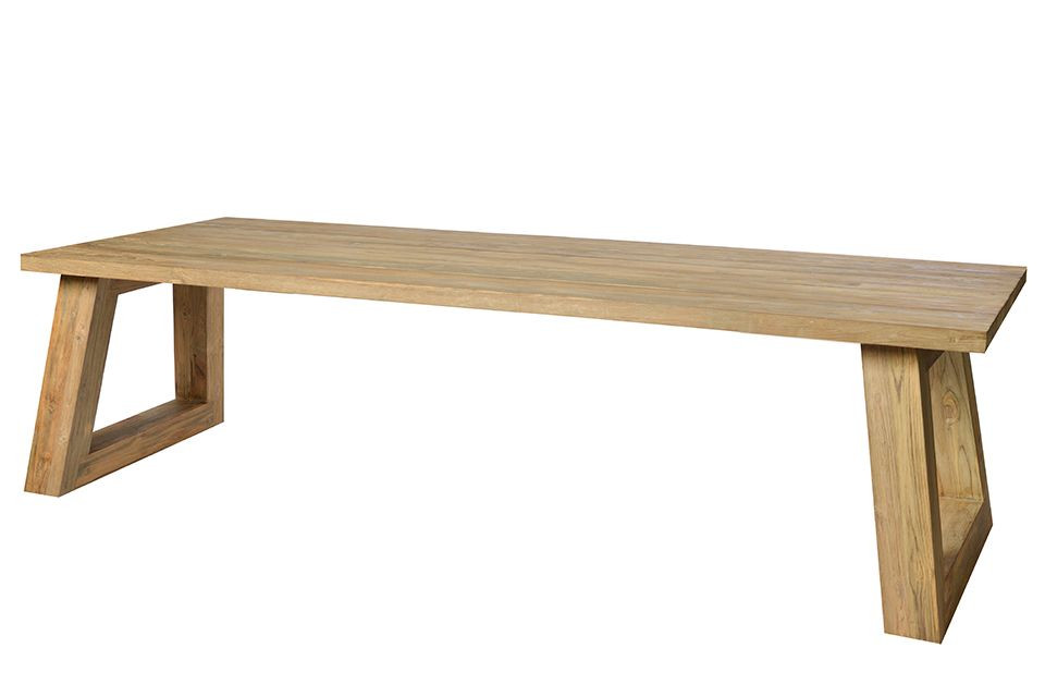 Fahrenheit Modieus Gering Borek | Tuintafel Parga 300 x 100 x 76 cm - Gartenmöbeln
