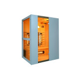 Sauna Levi 3 Exklusiv-Serie Vollspektrum - Infrarotkabine 2400 Watt 