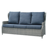Loungesofa 3-Sitzer Marbella - Kobo Grau - Fonteyn