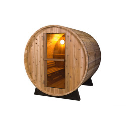 Saunafass  - Fonteyn Rustic 4 FT Aussensauna 125 x 185 x 200 cm