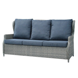 Loungesofa 3-Sitzer Marbella - Kobo Grau - Fonteyn