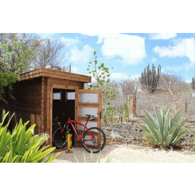 Gartenhaus/Blockhütte Fonteyn Module  Hochdruck-Imprägniert 150 cm x 300 cm