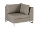 Eckelement Ibiza - Taupe - Persoon Outdoor Living