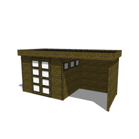  Fonteyn Gartenhaus/Blockhütte Module 700 x 300 271974-10