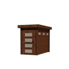  Gartenhaus/Blockhütte Fonteyn Module Hochdruck-Imprägniert 150 cm x 300 cm 200047-10