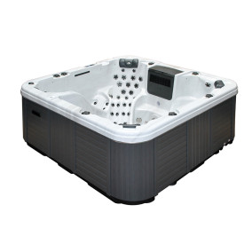 Spa Sunny Sterling Weiß mit grauer Umrandung 100114-10