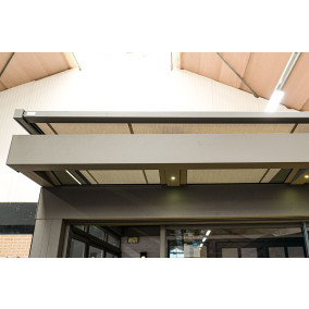  Aluxe Zonwering bovenliggend 5000x2000 AL300 motor met vaste bediening 330400-10