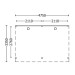  Tuinhuis / Blokhut Trendhout Buitenverblijf Refter L 4750mm B 520060B-02