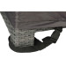 Loungesethoes AeroCover Platinum L-vorm 255 x 255 cm