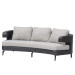  Loungesofa Embrace Leder Schwarz Artie 700796-01