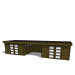  Gartenhaus/Blockhütte Fonteyn Module 1100 x 300 FMBMW14-01
