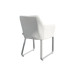  Gartenstuhl-Esszimmerstuhl Breeze Weißes Leder Passion Outdoor Living 750509-01
