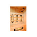  Sauna Levi 2 Exklusiv Serie Vollspektrum Infrarotkabine 1600 Watt 400023-00