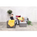  Loungeset-Eckcouch Connor Anthrazit Fonteyn Gartengarnitur 700251-01