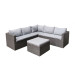  Loungeset-Eckcouch Connor Anthrazit Fonteyn Gartengarnitur 700251-01