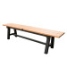  Tuinbank Tampa 180x40cm Teak/Antraciet Allure 758540-01