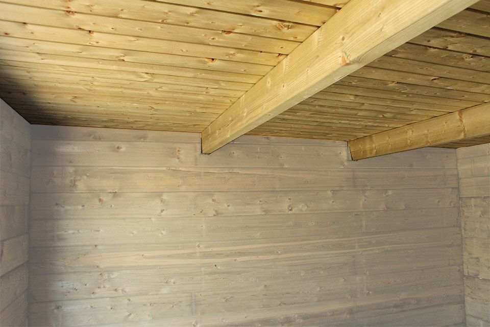 Dakbeschot van planken