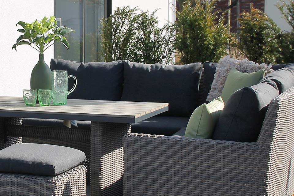 Loungeset Eetset Calley Wicker - FOLM Collectie!